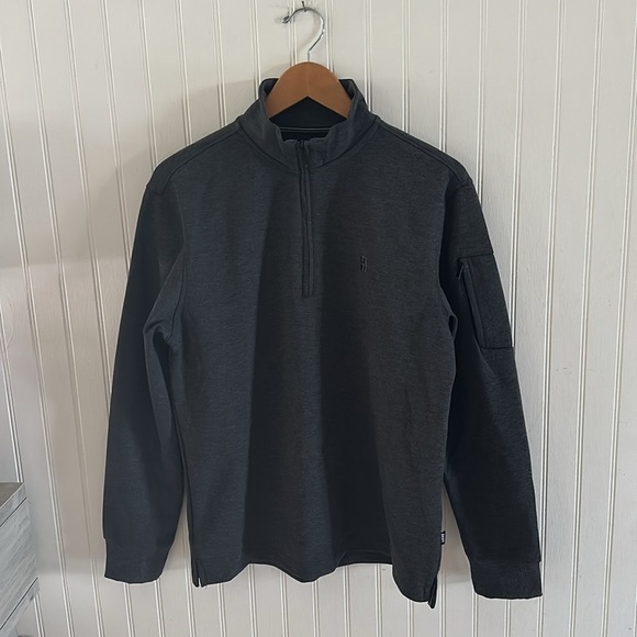 DKNY Charcoal Gray Sweatshirt sz M - Picture 3 of 16